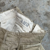 1940’s WWII US Army M-45 Khaki Pants 30” Waist