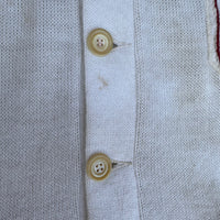 1950’s/60’s Patched Indian Head Letterman Cardigan Sweater Size 46