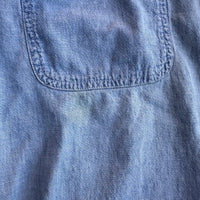 1990’s RRL Chambray Work Shirt Large
