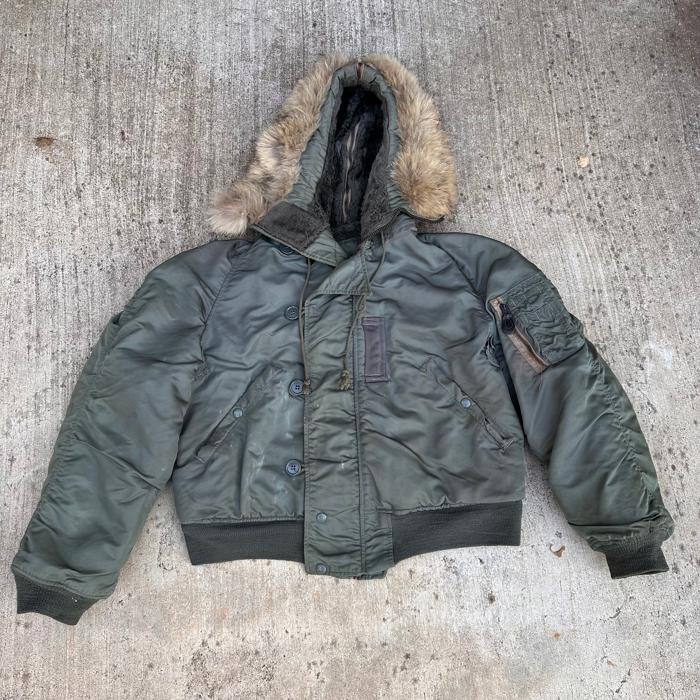 1950’s USAF N-2B Flight Jacket Size Medium