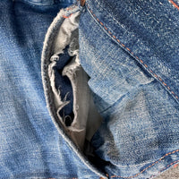 1940’s Sanforized Donut Button Denim Carpenter Jeans 31” x 30”