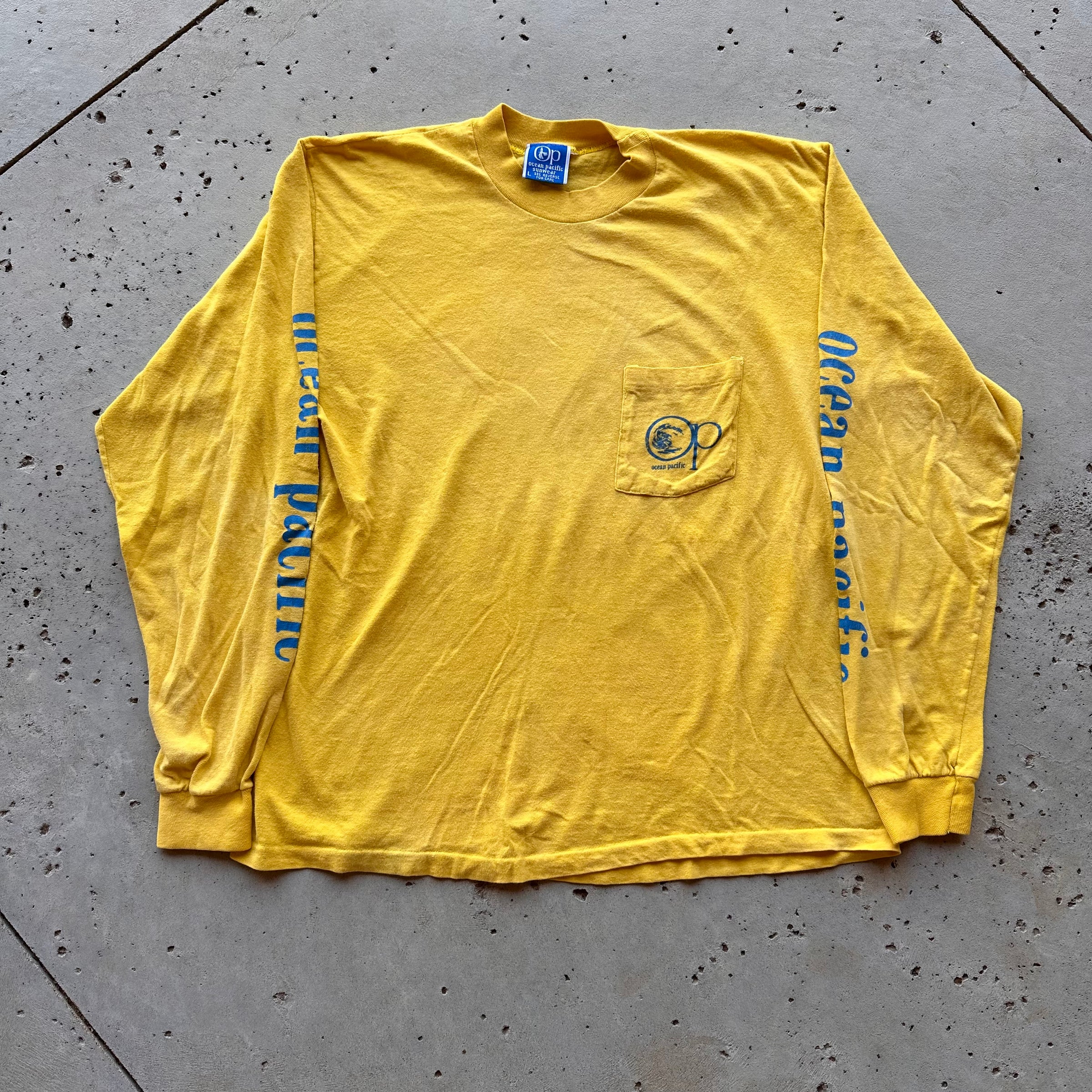 1980’s Ocean Pacific Surf Longsleeve T-Shirt Large