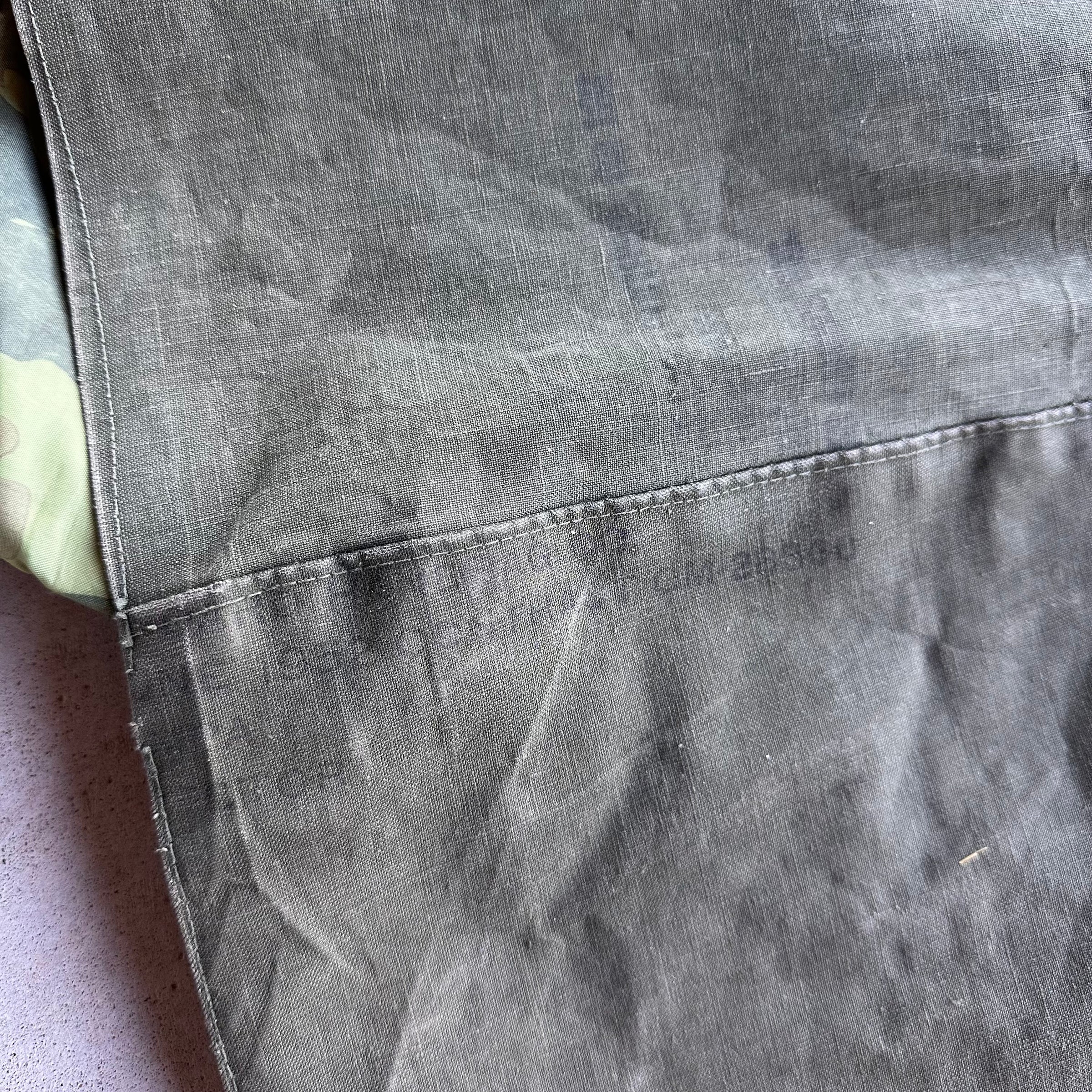 1960’s Tailor Made Reversible Korean Frogskin Camo Jacket Large