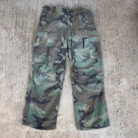1980’s Woodland Camo M-65 Field  Pants Medium Regular