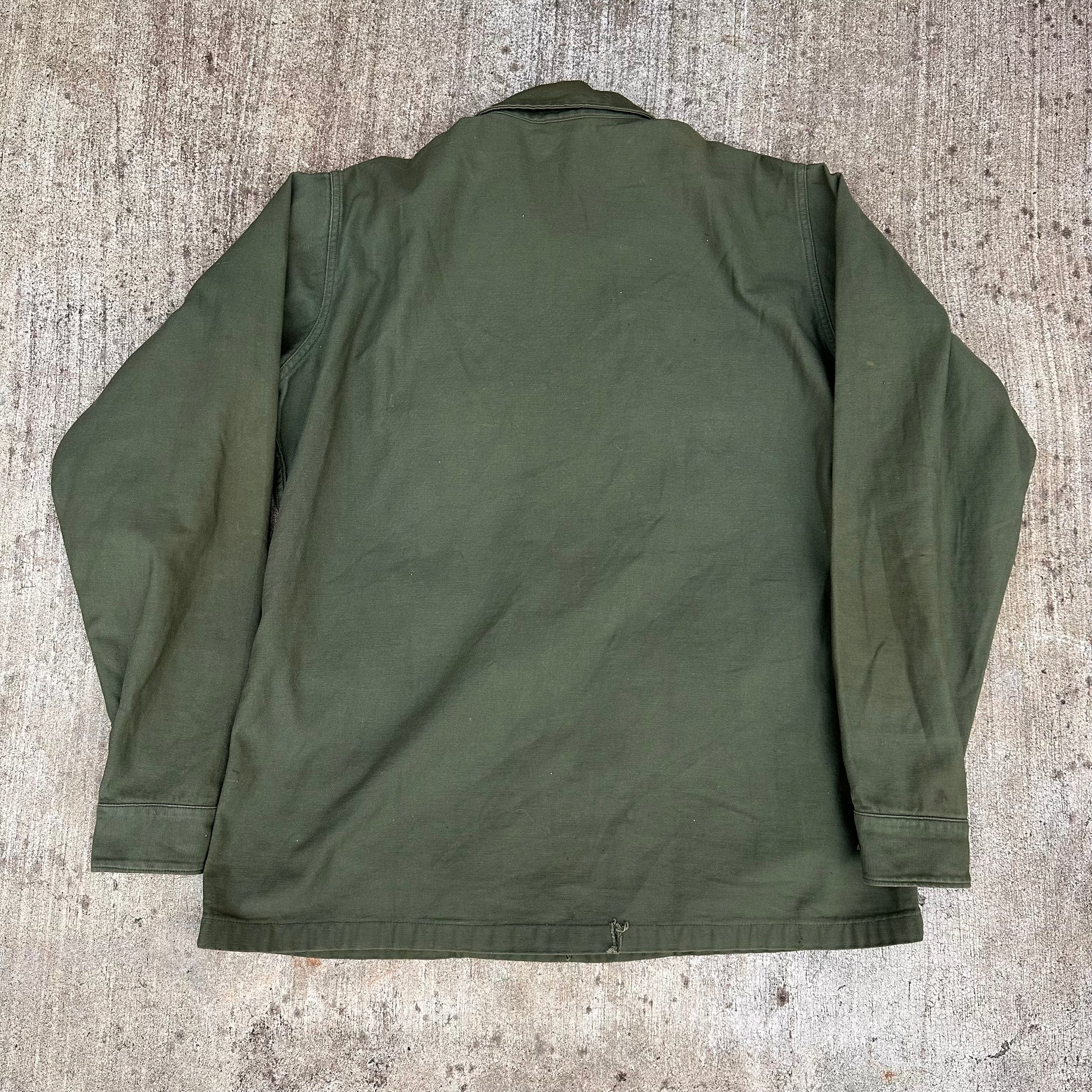 1960’s OG-107 Four Pocket Fatigue Shirt 25” Chest
