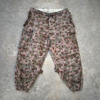1950’s Austrian Pea Dot Camo Combat Trousers 34” x 24”