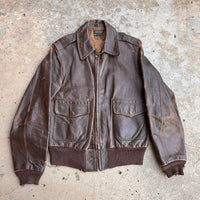 1940’s Hercules Horsehide A-2 Style Leather Jacket