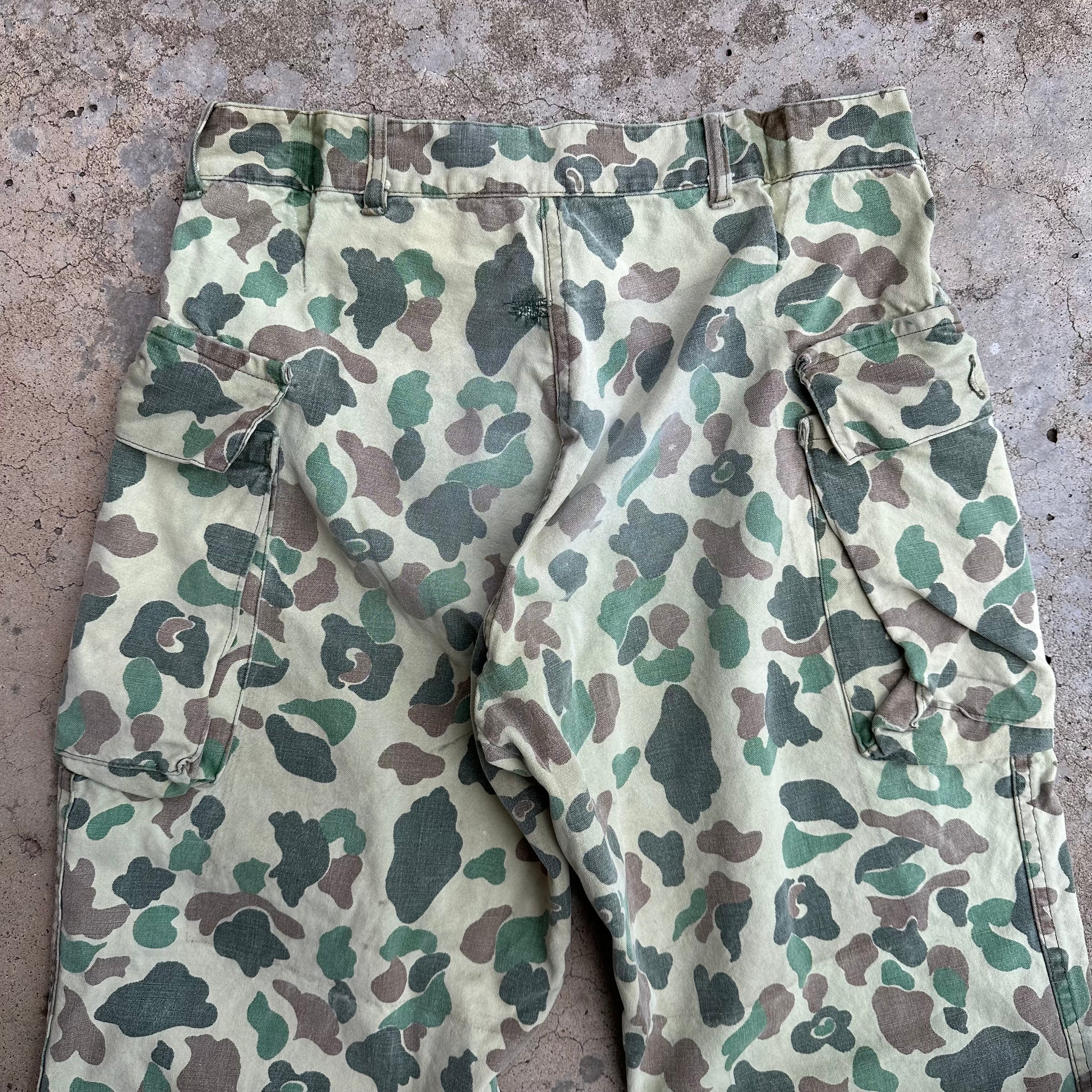 1960’s Duck Hunter Camo Pants 30” Waist