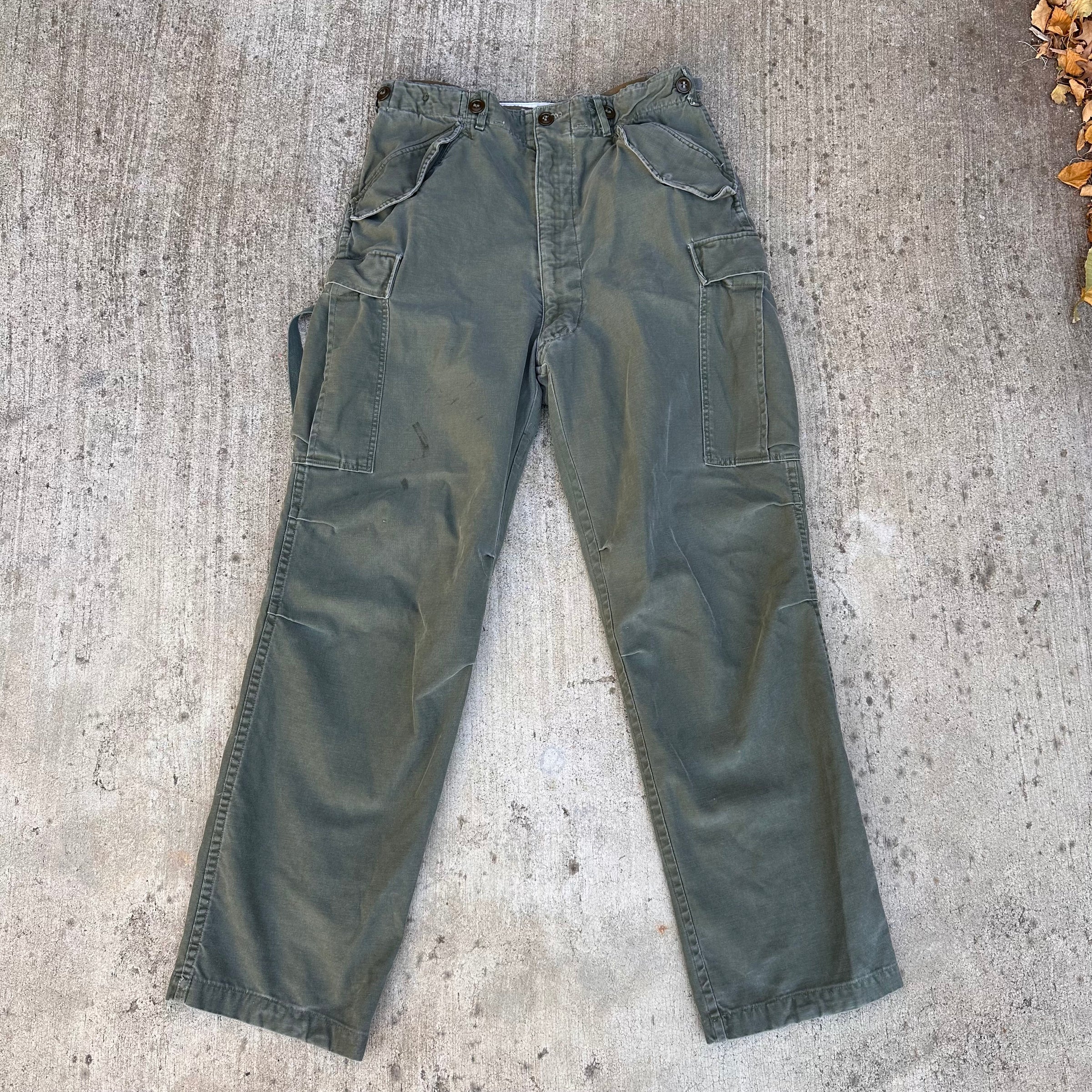 1950’s Tailored M-51 Field Trousers Small Regular 26” - 32” x 30”