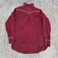 1950’s Miller Embroidered Gabardine Western Shirt Medium