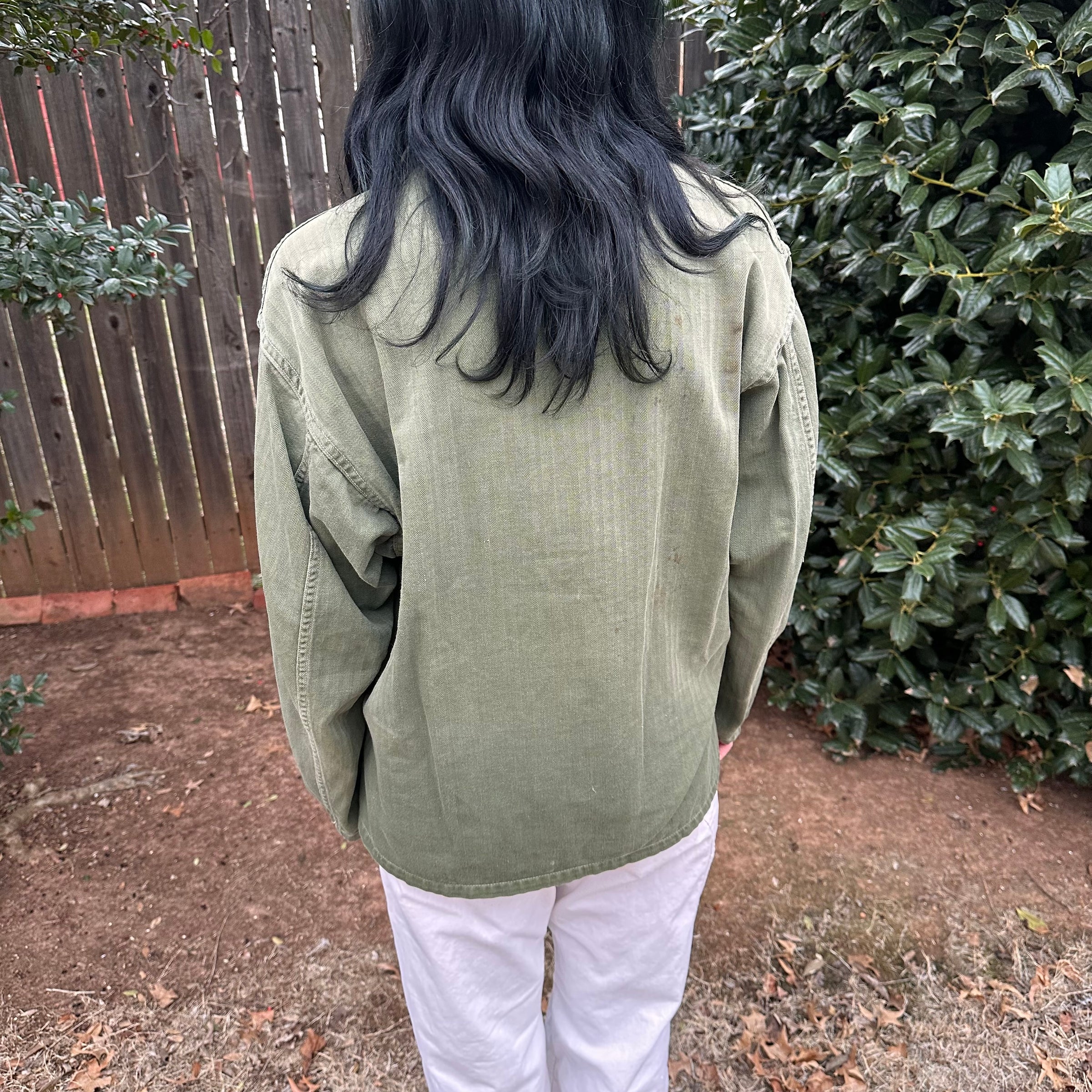 1950’s US Army HBT Fatigue Shirt Medium