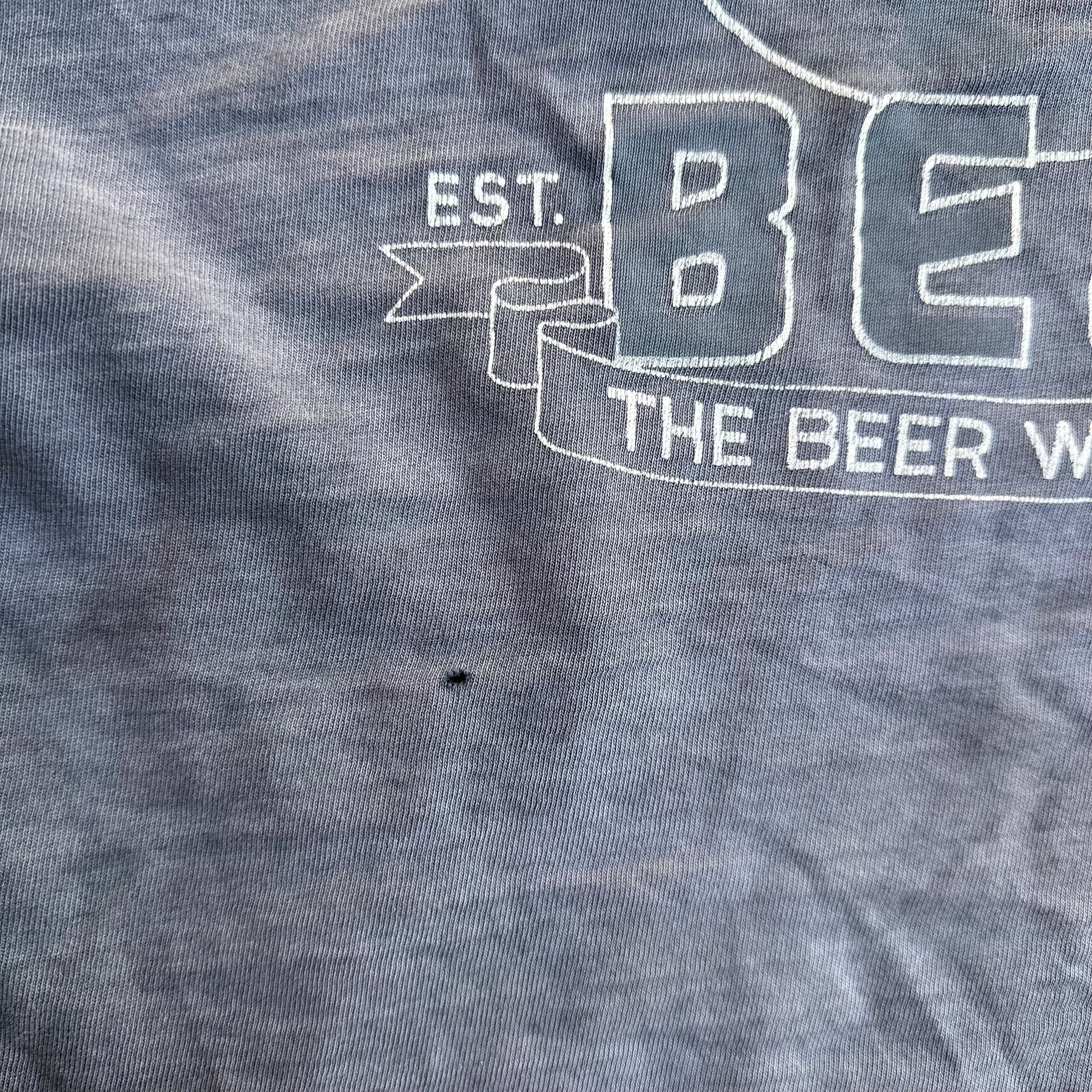 1970’s Bad Dog Beer T-Shirt Large