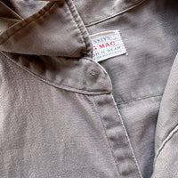 1950’s/60’s Penney’s Big Mac PBR Patched Grey Cotton Work Shirt Medium