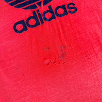 1980’s Thrashed Paper Thin Adidas T-Shirt Large