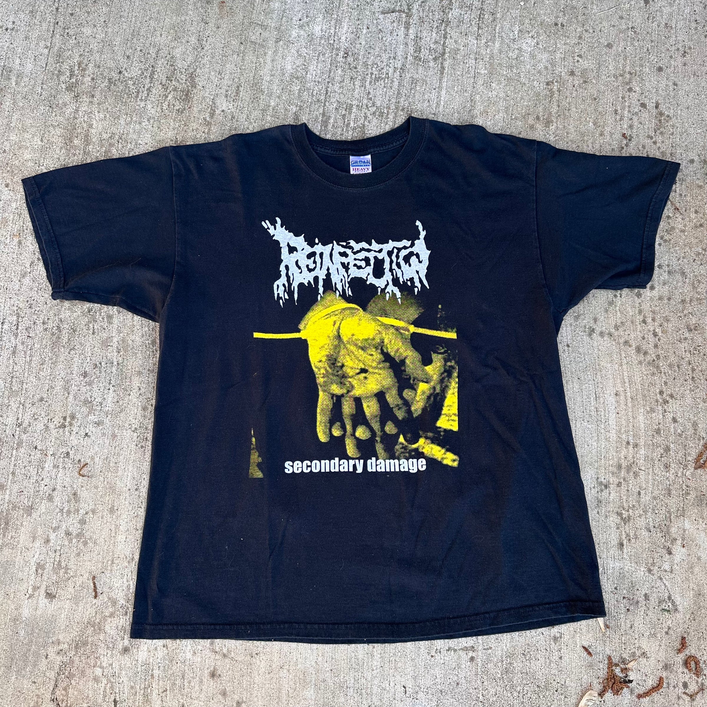 2006 Reinfection Secondary Damage T-Shirt XL