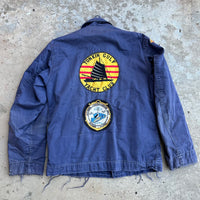 1960’s Patched USN Utility Jacket 22” Chest