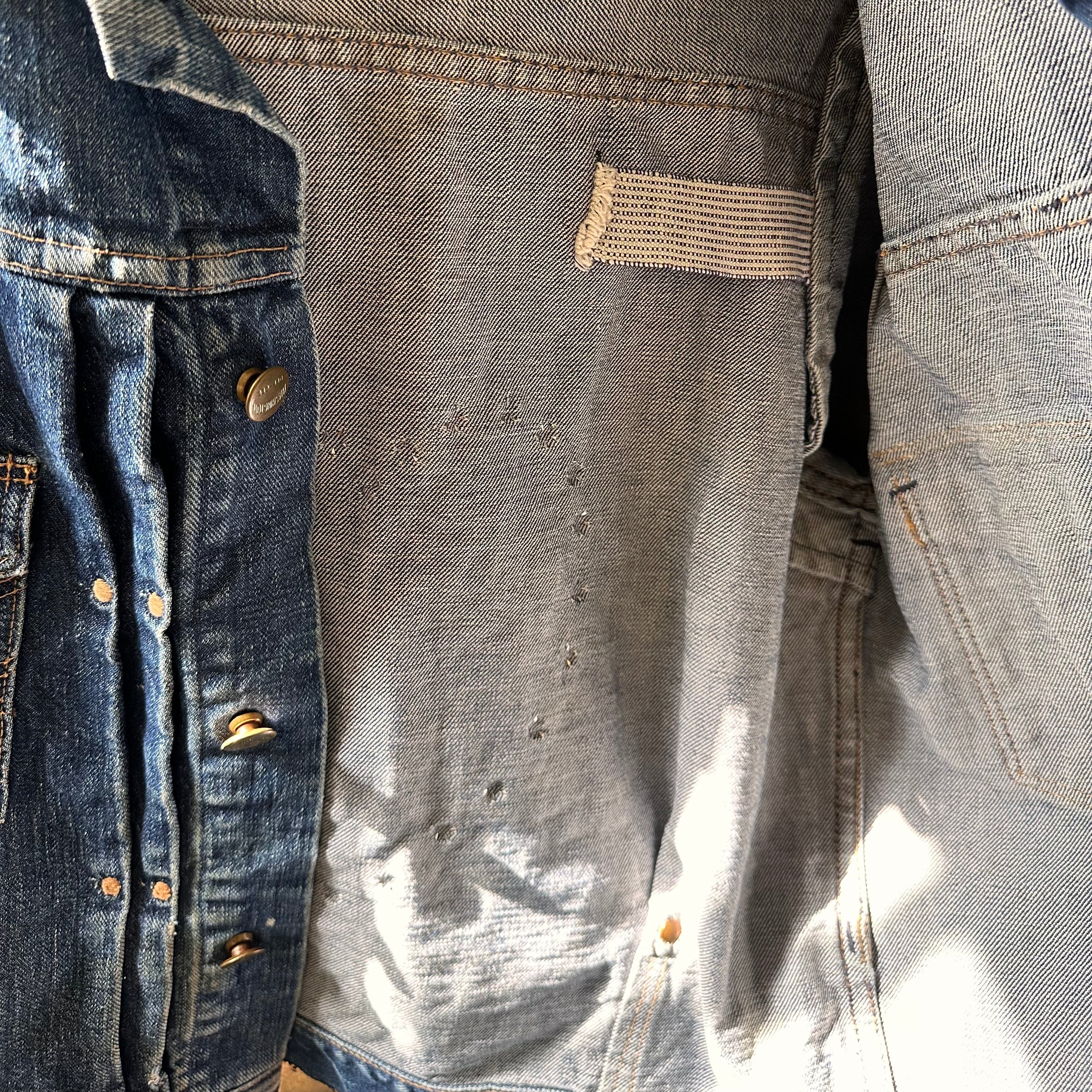 1950’s Washington Dee Cee Type 2 Style Denim Jacket Medium