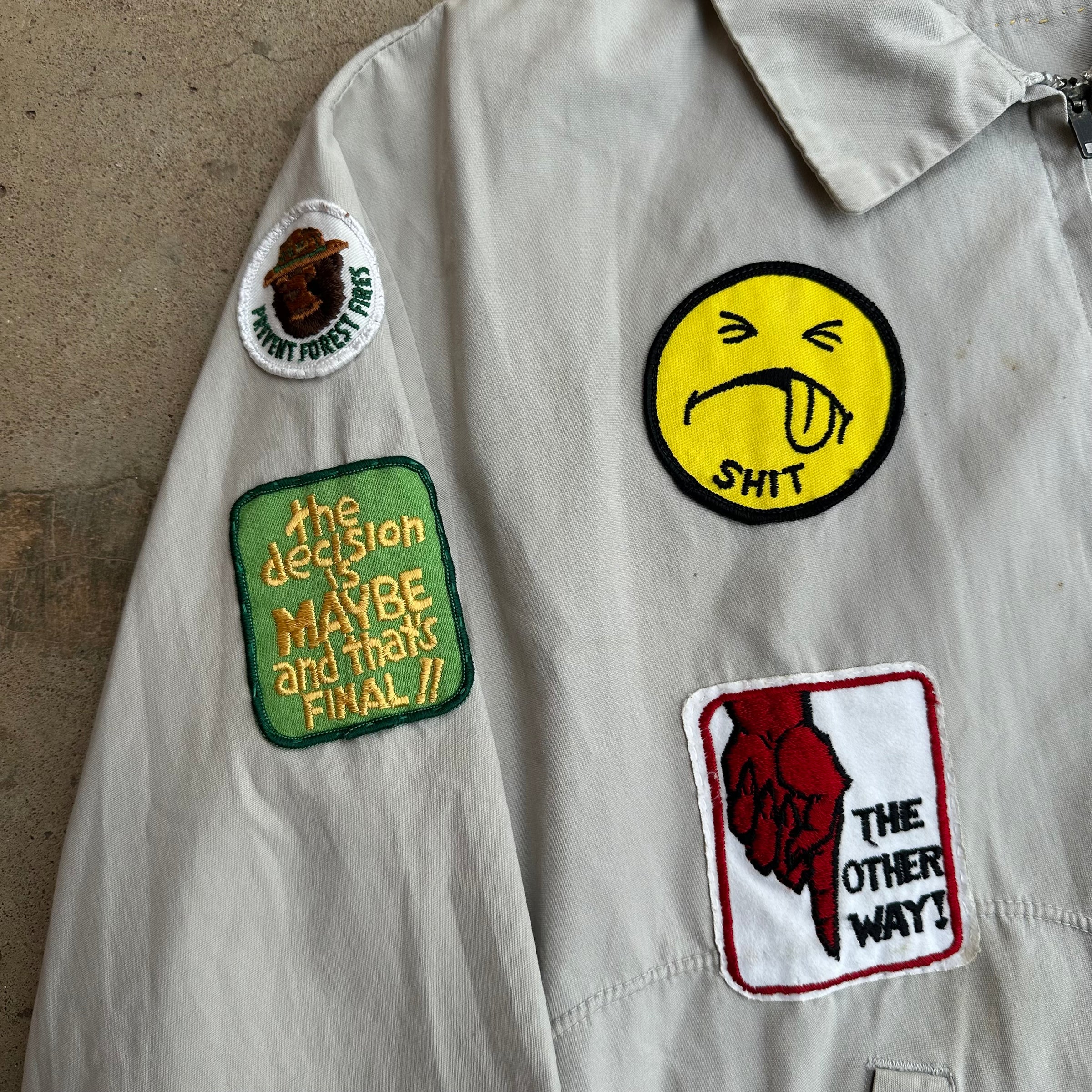 1970’s Novelty Patch Jacket Medium