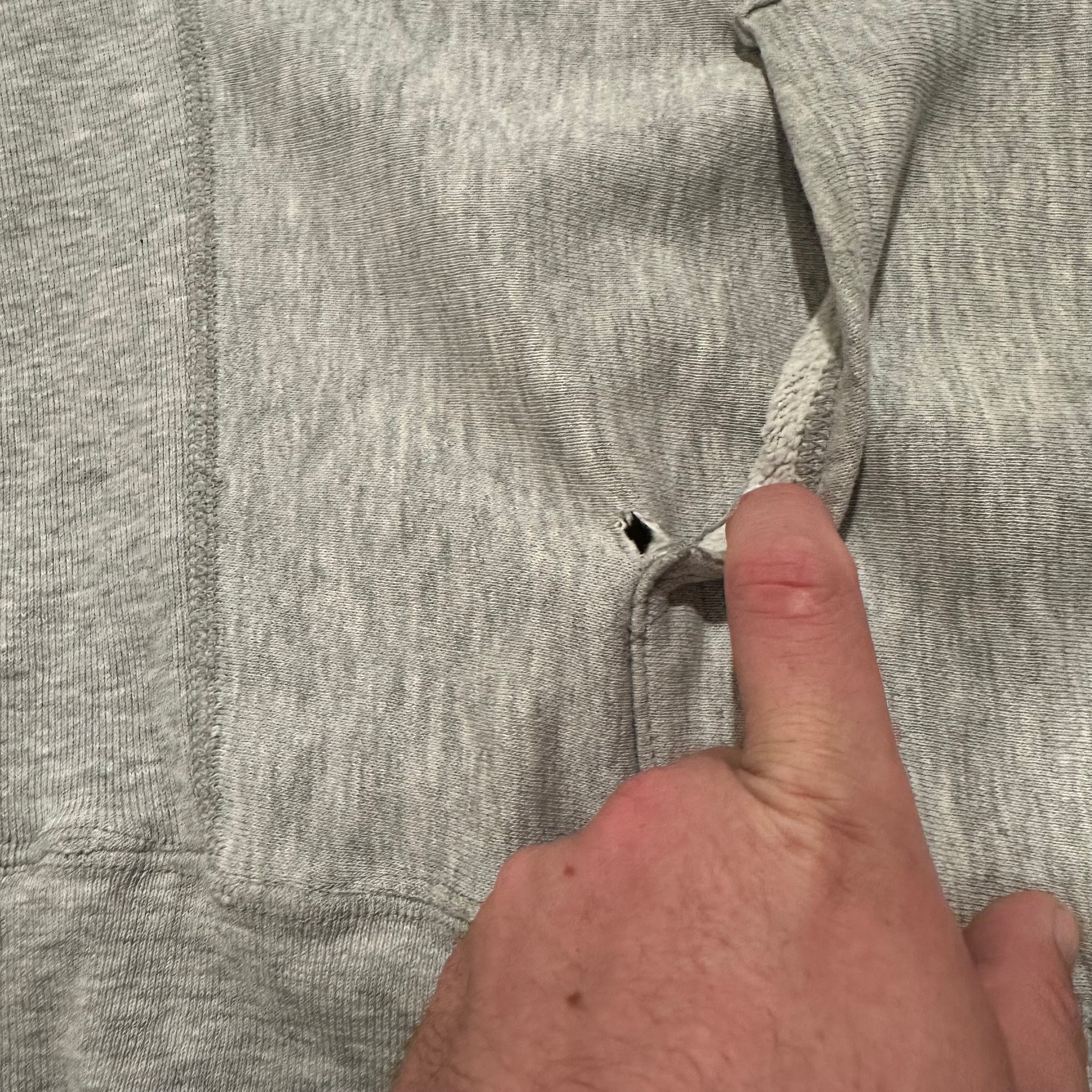 1980’s Champion Reverse Weave Winged Foot Hooded Sweatshirt Large