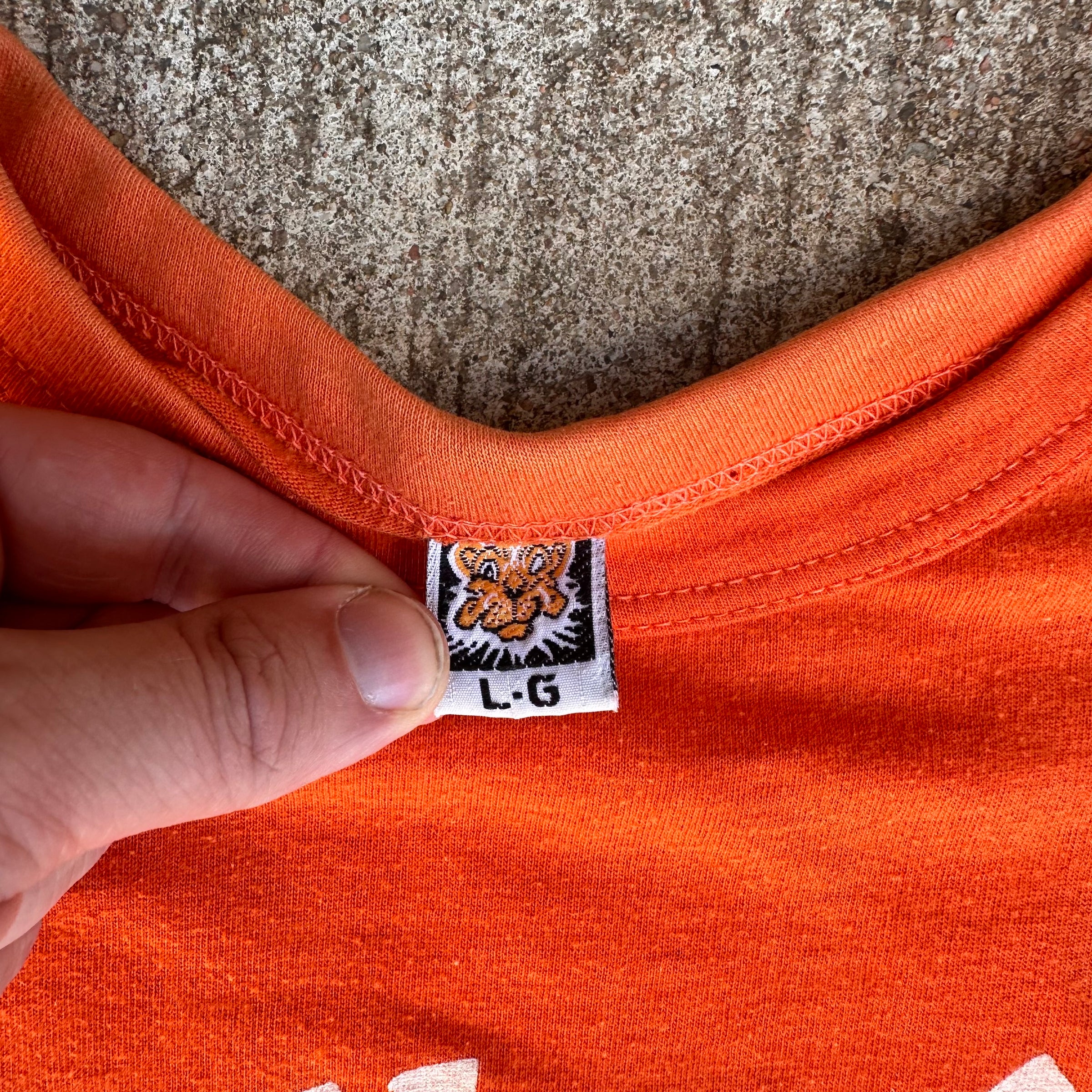 1970’s/80’s Jr. Harley Enterprises Stock Car Racing T-Shirt Medium