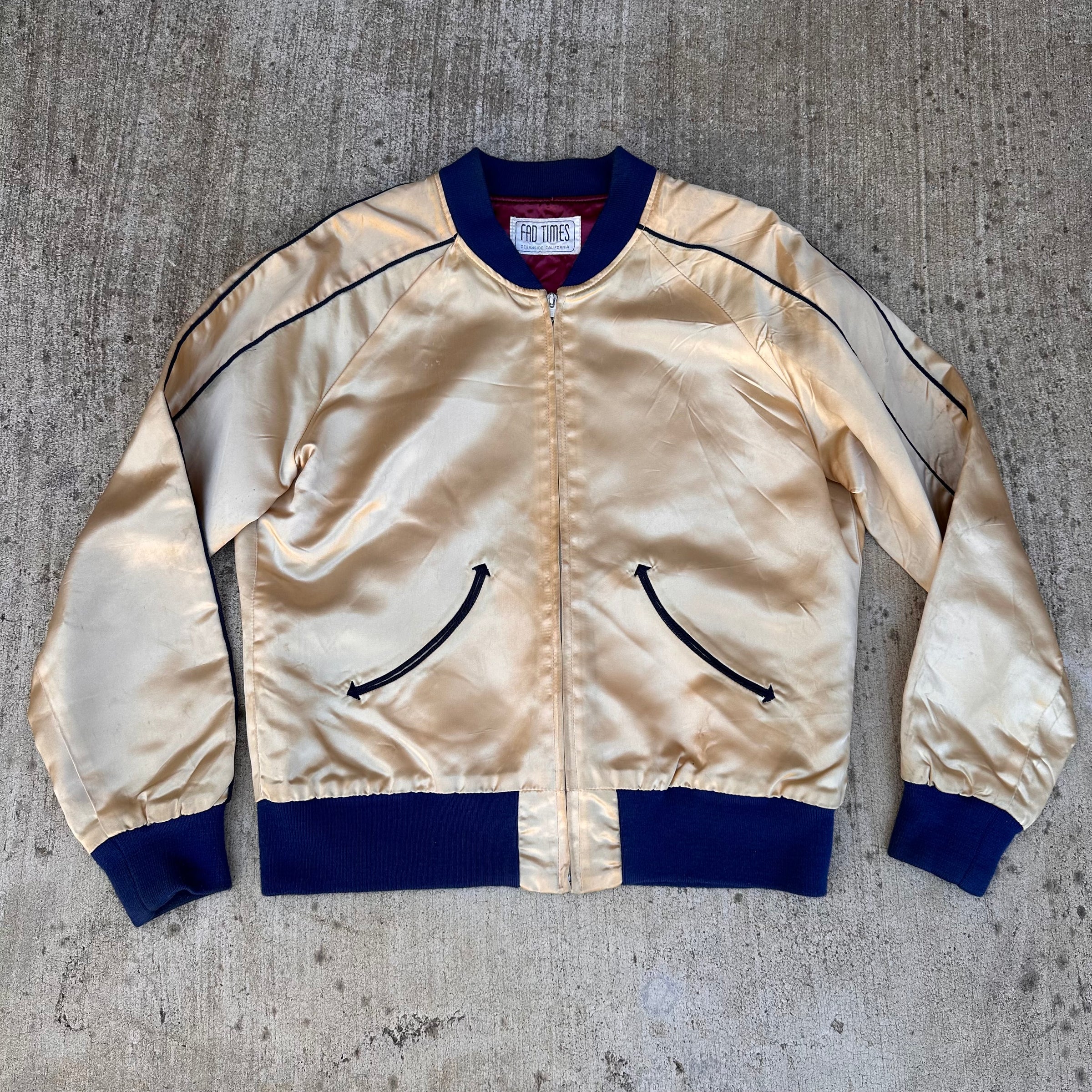 1980’s Fad Times Reno’s Palace Satin Western Jacket Medium