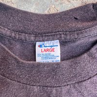 1980’s Black Champion Army T-Shirt Medium