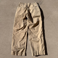 1940’s WWII US Army M-45 Khaki Pants 30” x 29”