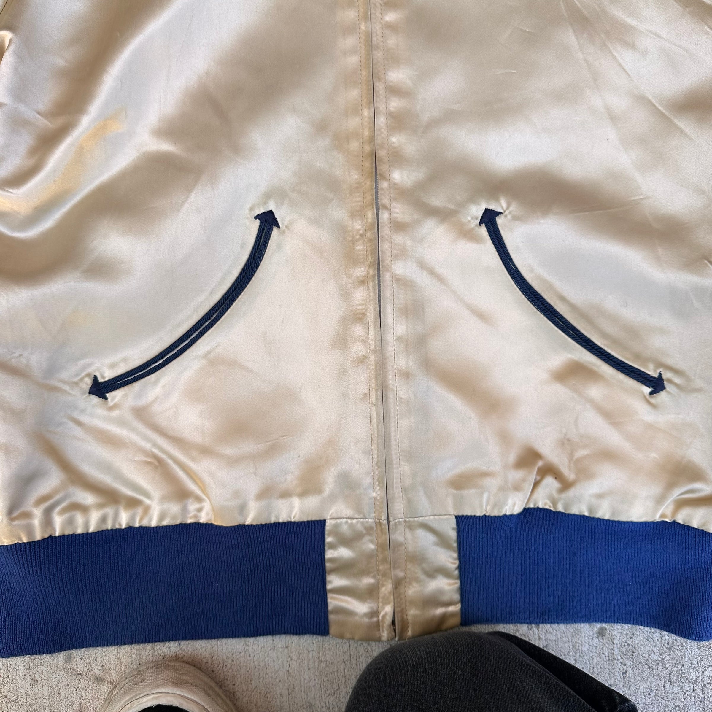 1980’s Fad Times Reno’s Palace Satin Western Jacket Medium