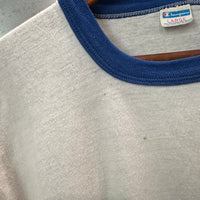 1970’s Champion Blue Bar Seattle Seahawks Ringer T-Shirt Medium