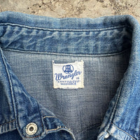 Late 40’s Wrangler Denim Shirt 18.5” Chest