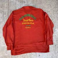 1940’s/50’s Puritan Swingster Embroidered Gabardine Shirt XL