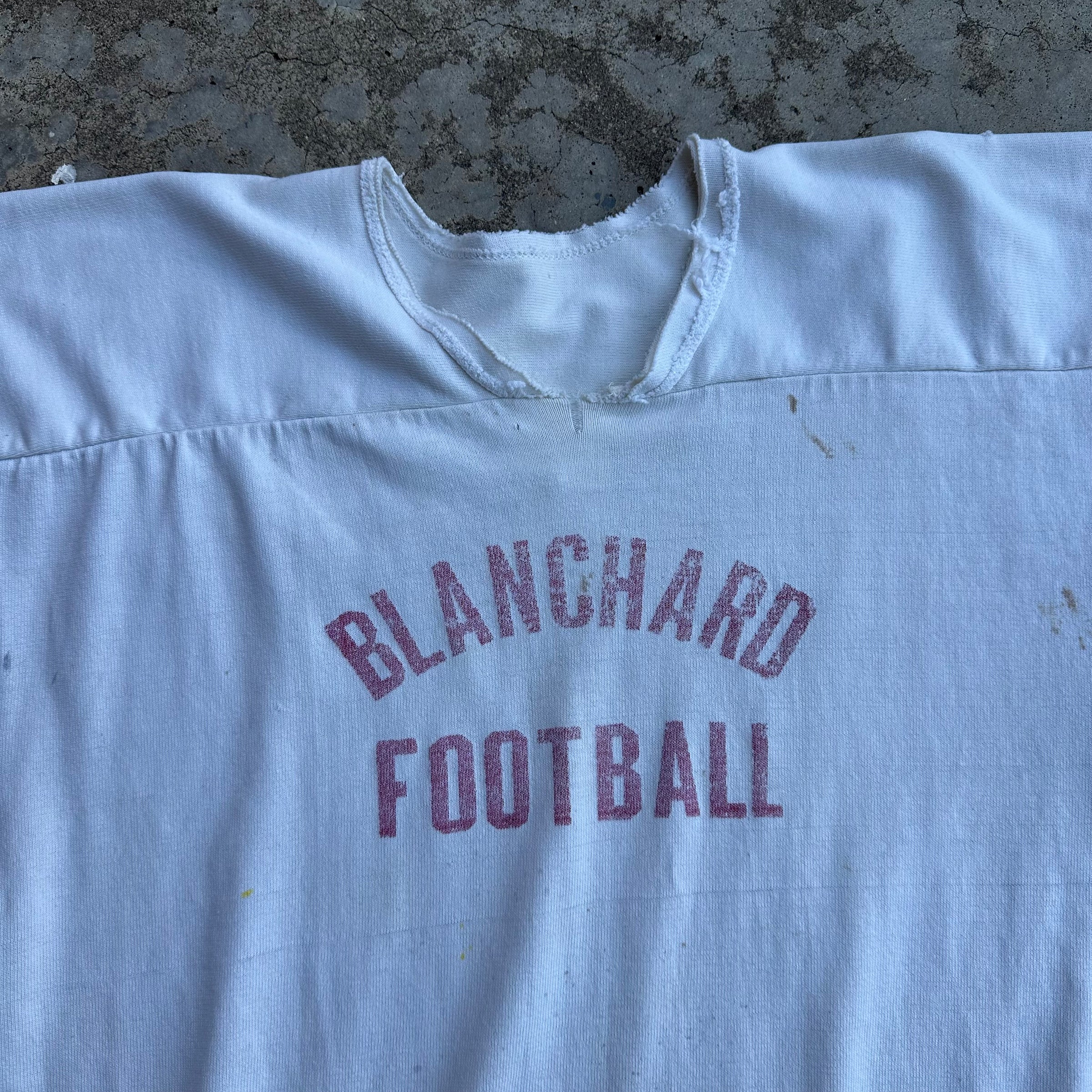 1970’s Blanchard Cotton Football Jersey Large