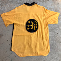 1960’s Patched Cotton Camp Collar Shirt Large