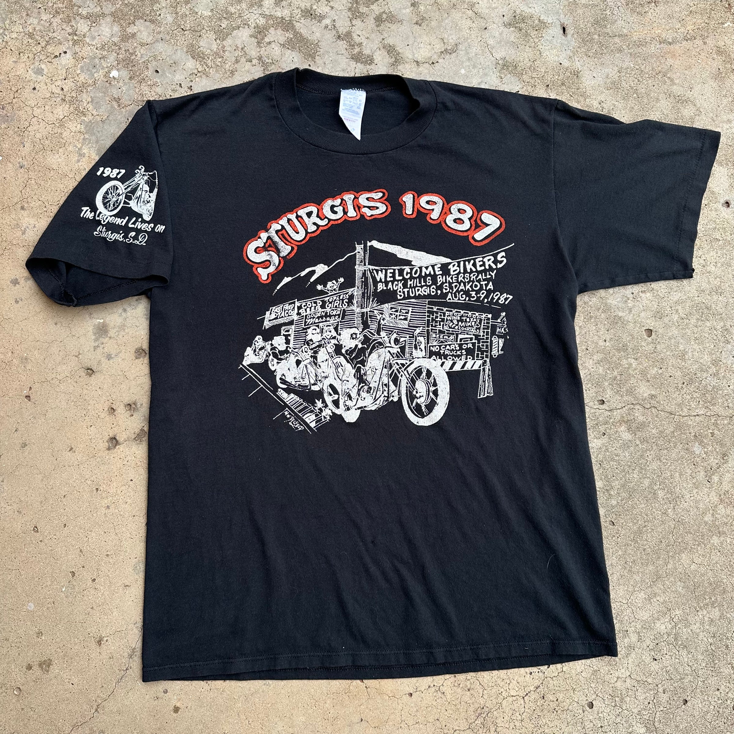 1987 Sturgis Bike Week T-Shirt Large