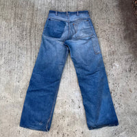 1940’s Sanforized Donut Button Denim Carpenter Jeans 31” x 30”
