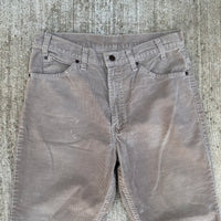 1980’s/90’s Levi’s 517 Tan Corduroy Flared Pants 32” x 30”