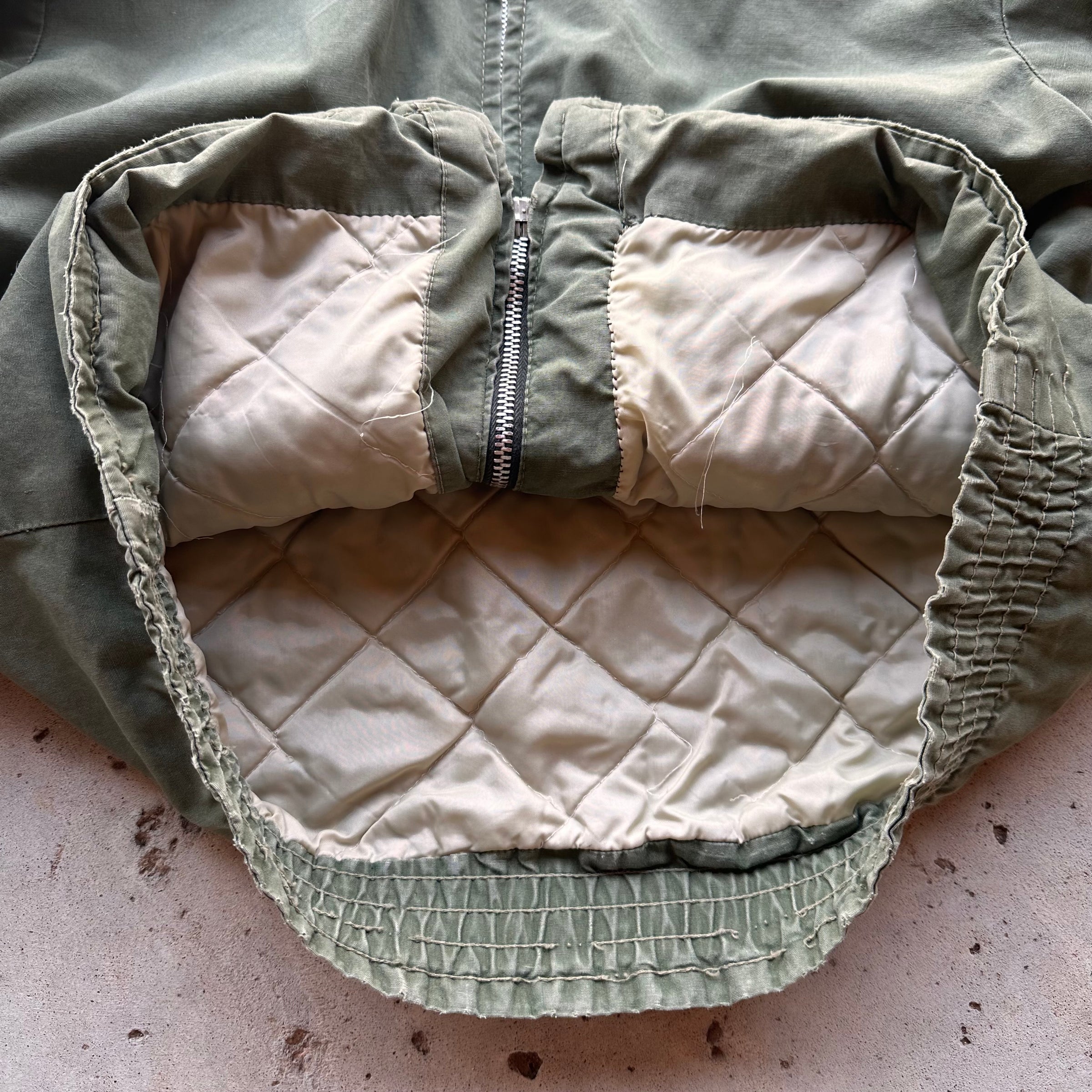 1950’s Tailor Made Patched 2nd Cav Quilted Jacket Medium