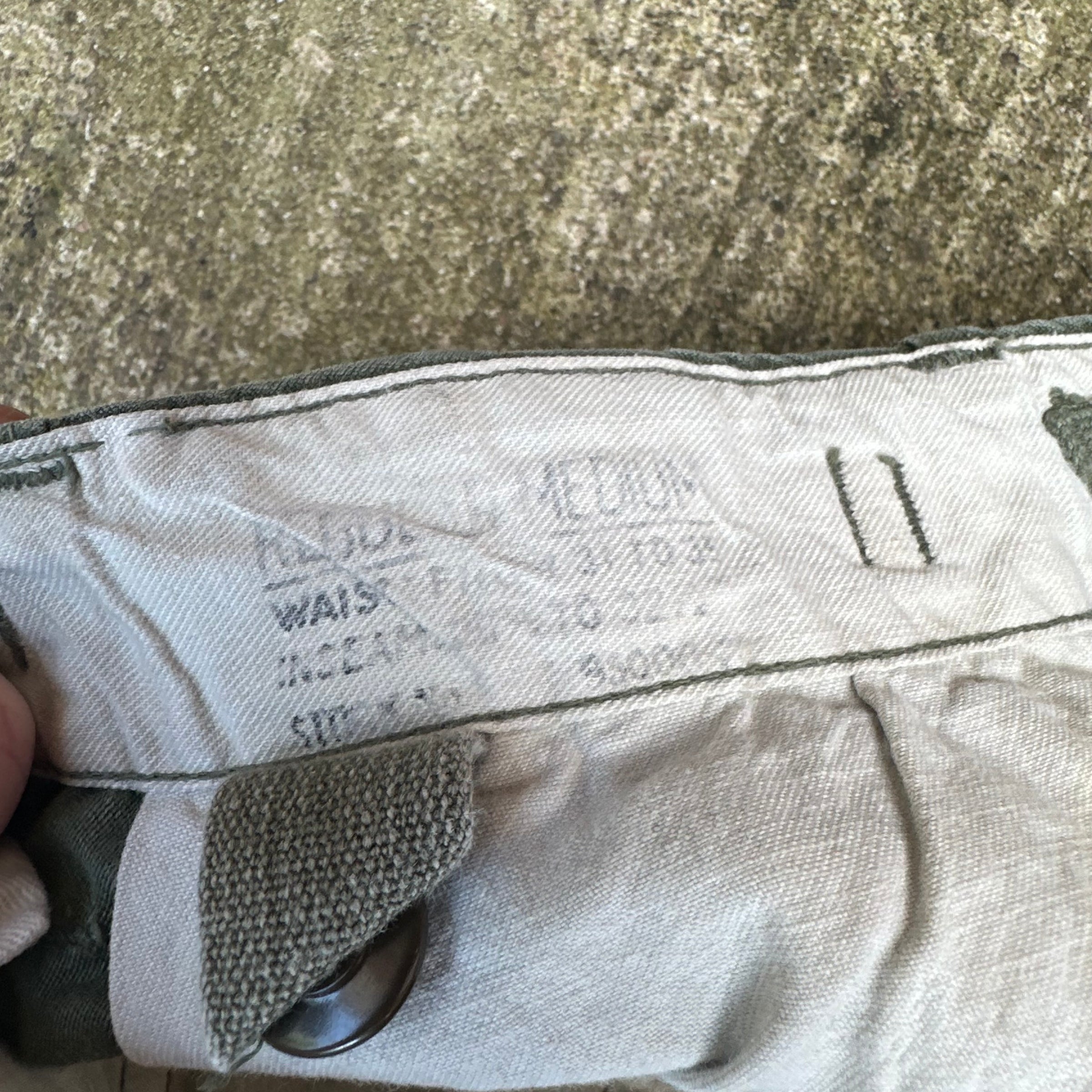 1950’s M-51 Field Trousers Medium Regular