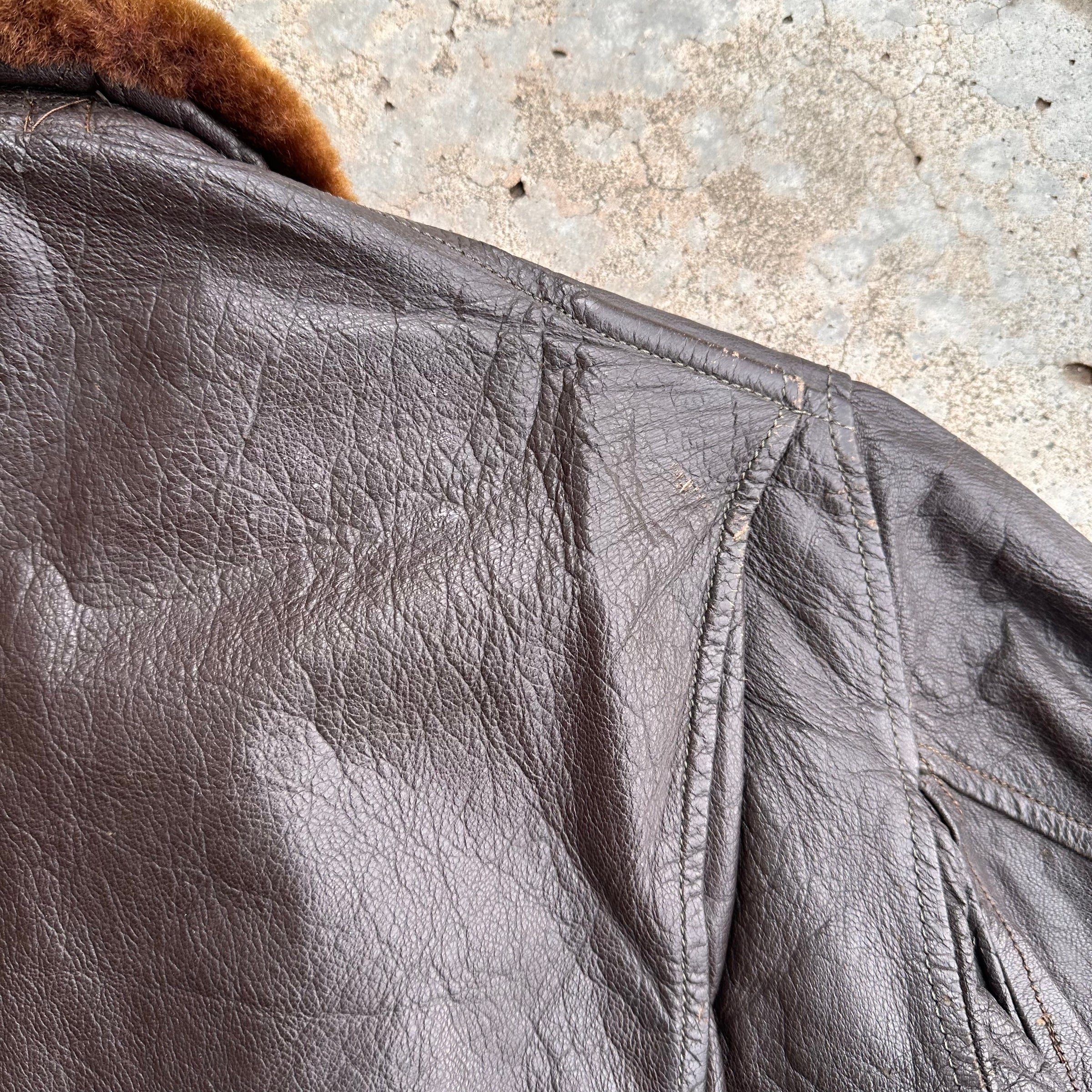 1950’s Flying Equipment Co G-1 Flight Jacket Size 38