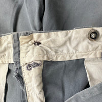 1950’s Grey Boat Cloth Work Pants 34” Waist