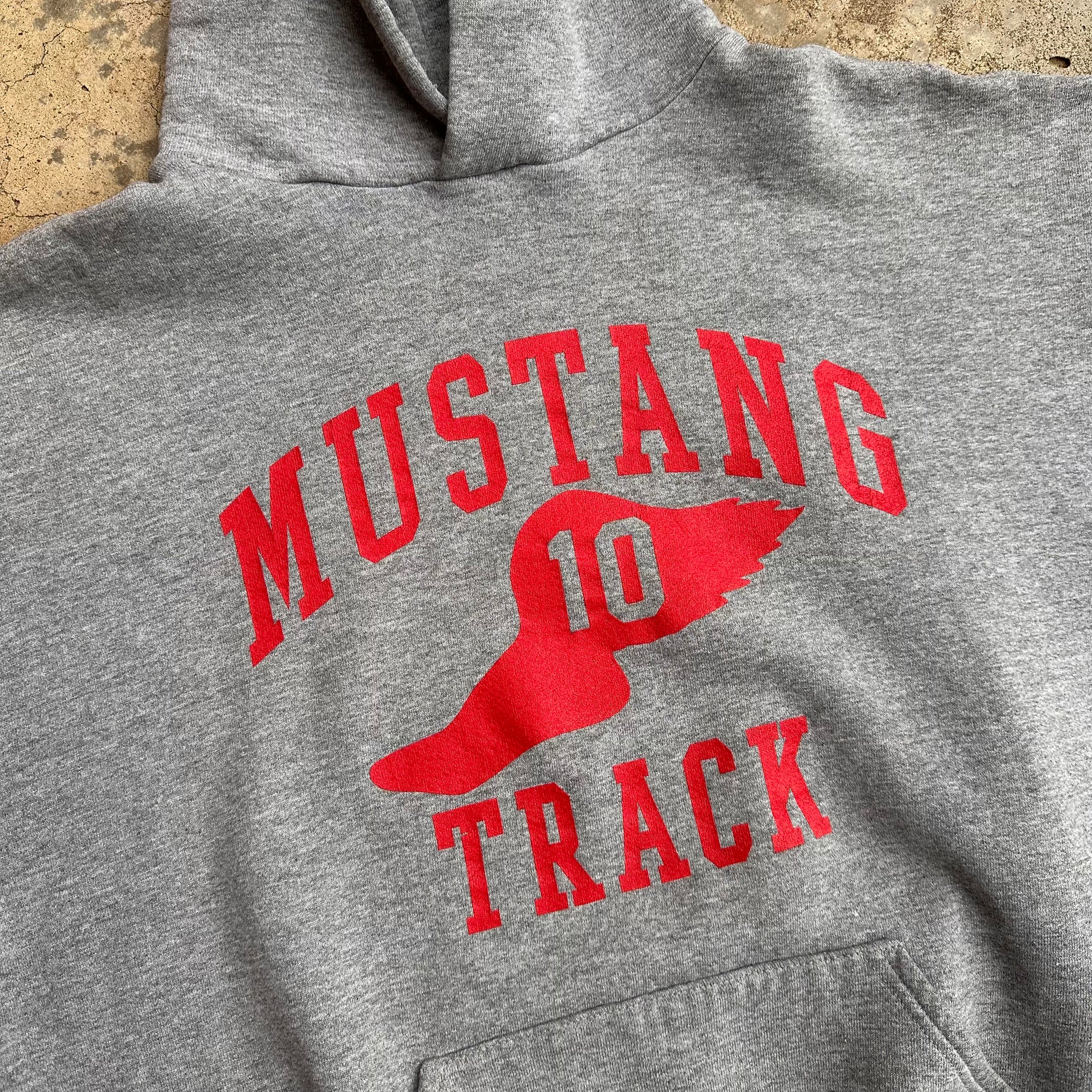 1990’s Russell Athletic Winged Foot Track Hooded Sweatshirt XL