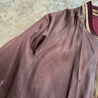 1950’s Painted Reversible Varsity Jacket XL