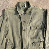 1940’s US Military HBT Coveralls Tagged Small