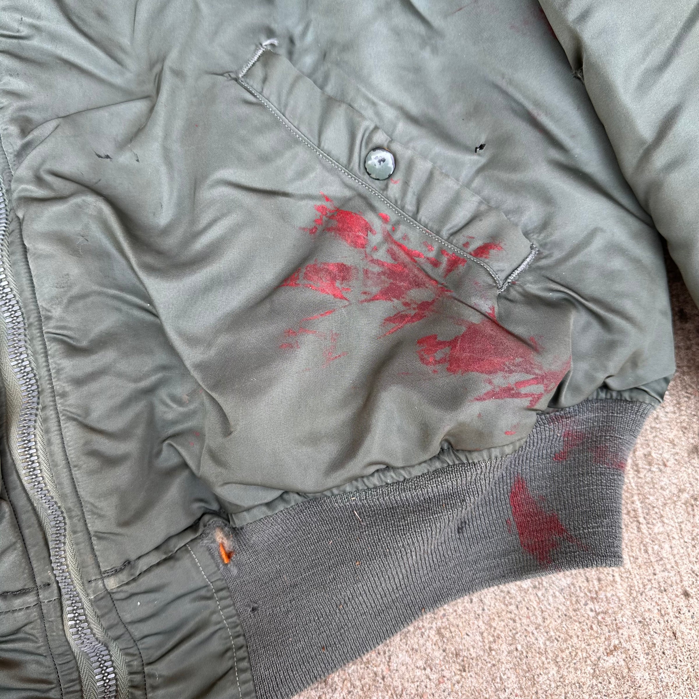 1960’s MA-1 Flight Jacket XL 28” Chest