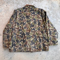 1970’s RedHead Bone Dry Duck Hunter Camo Hunting Jacket Size 42