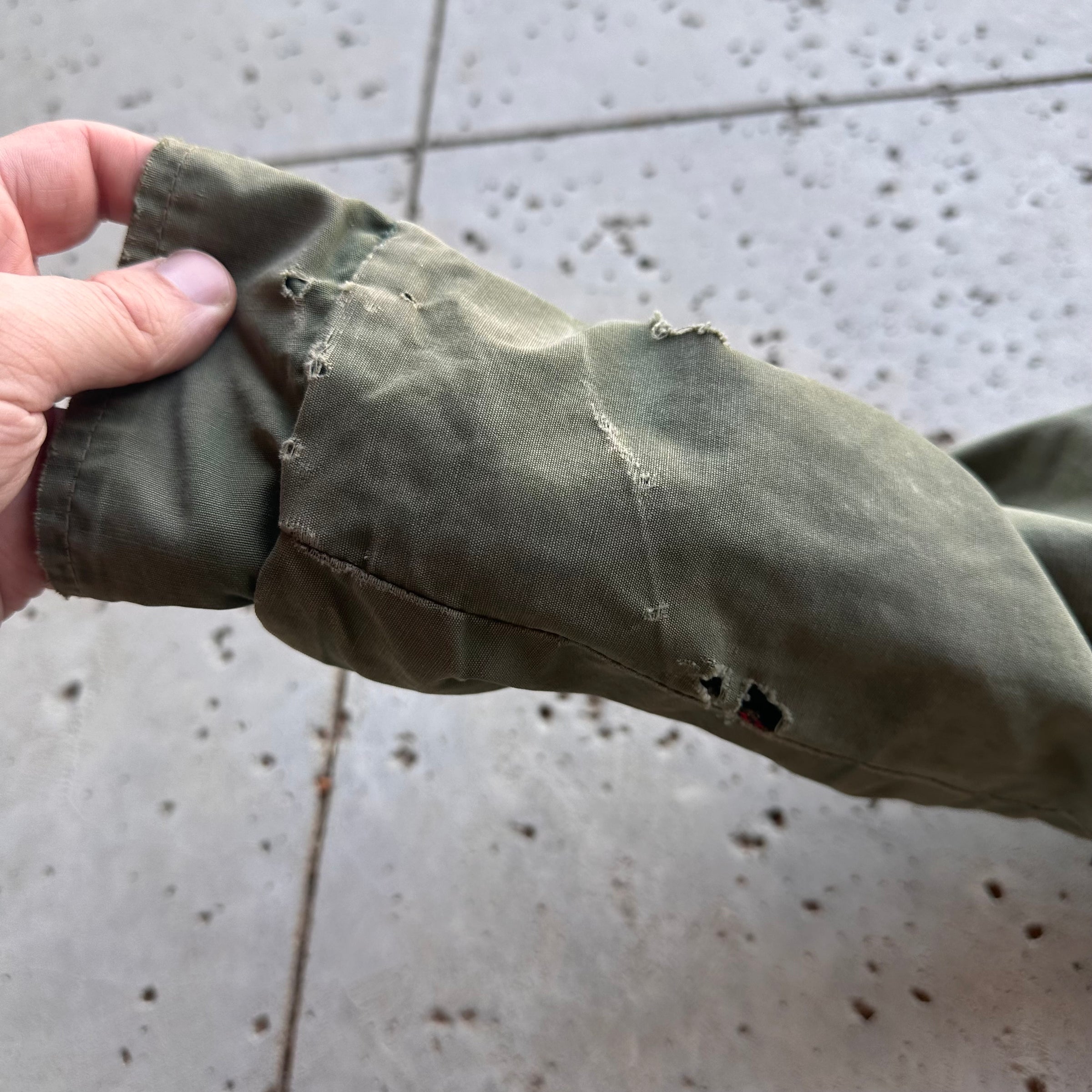 1950’s Tailor Made Patched 2nd Cav Quilted Jacket Medium