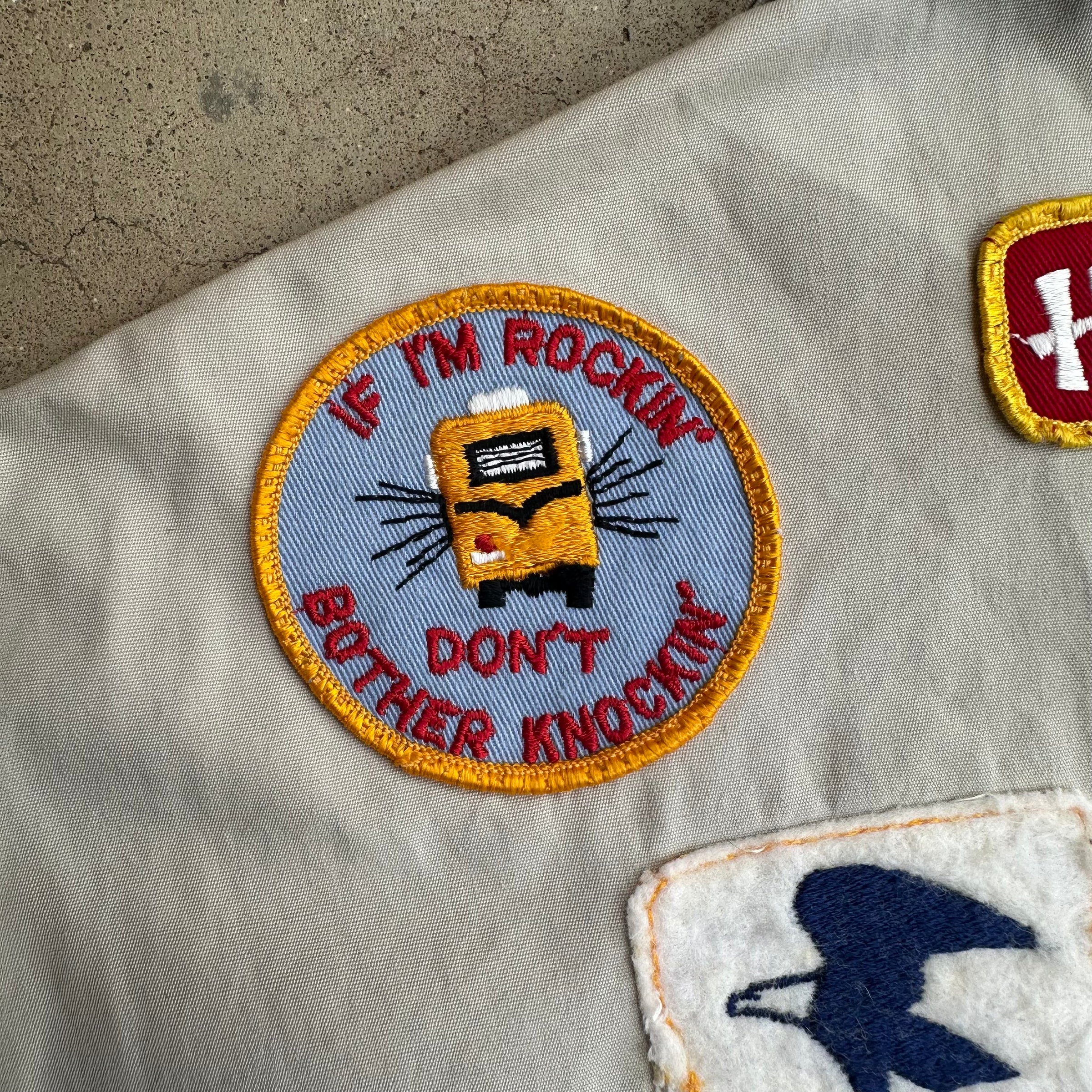 1970’s Novelty Patch Jacket Medium