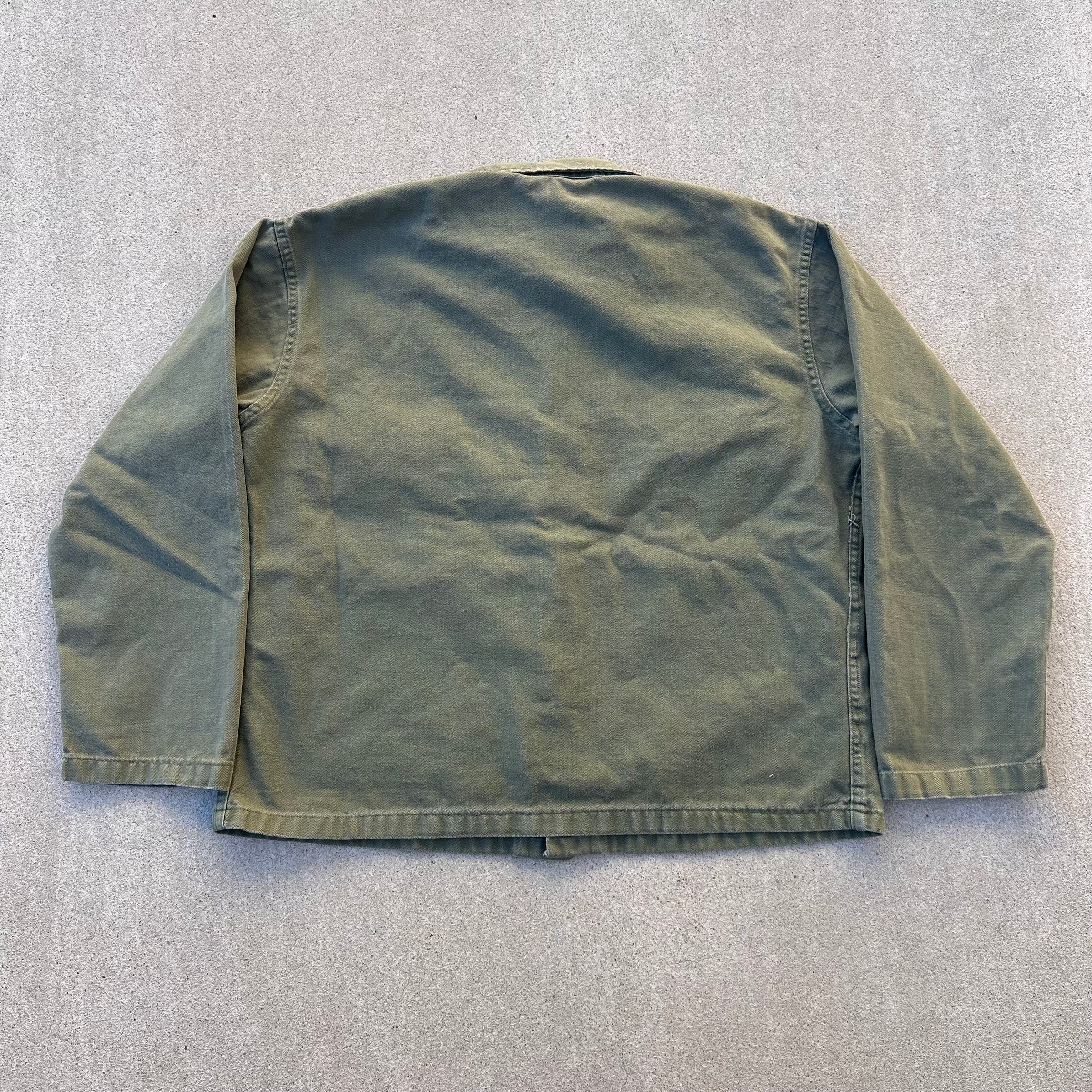 1950’s US Army Patched 13-Star Fatigue Shirt Large