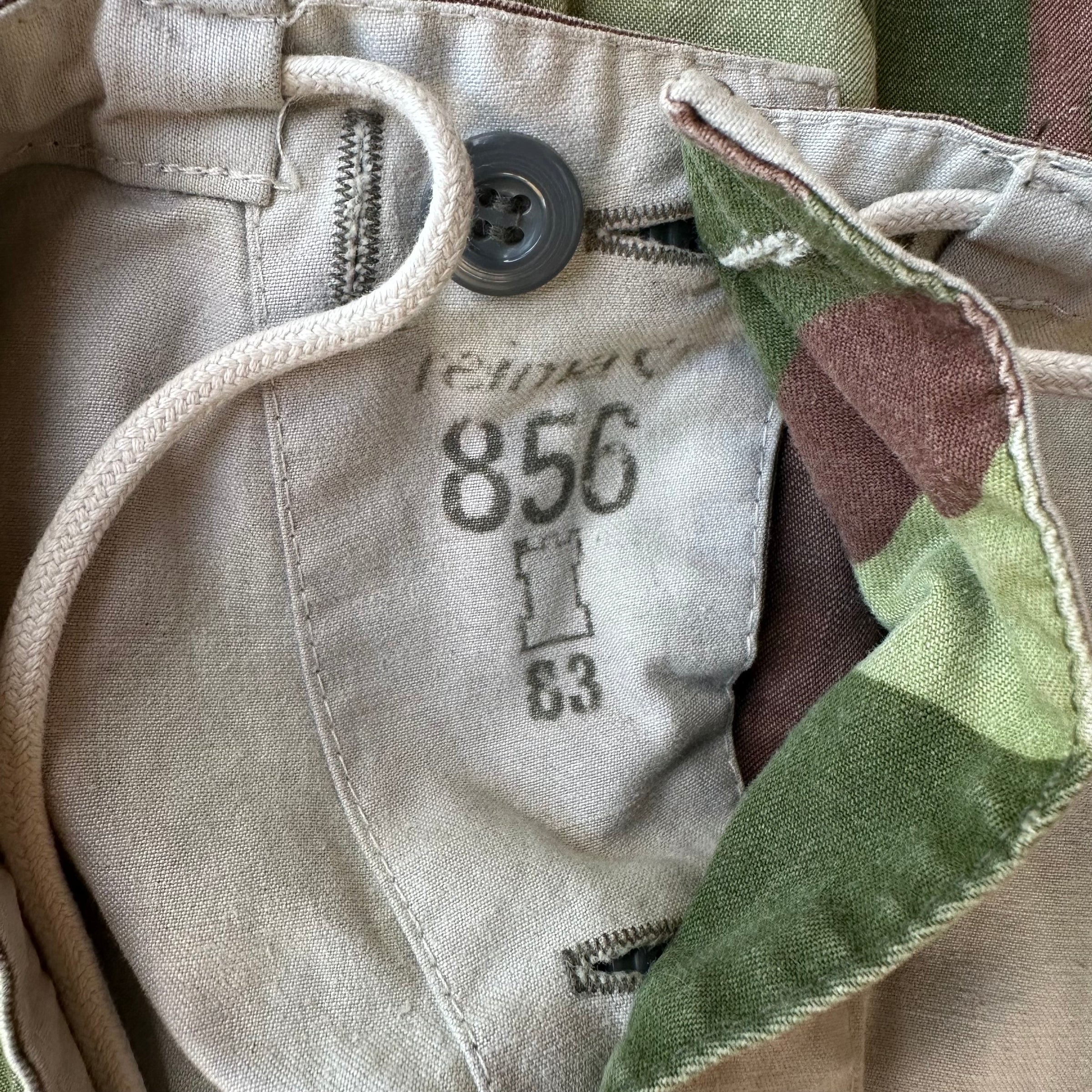 1980’s Finnish M62 Reversible Camo Pants 32” - 41” Waist