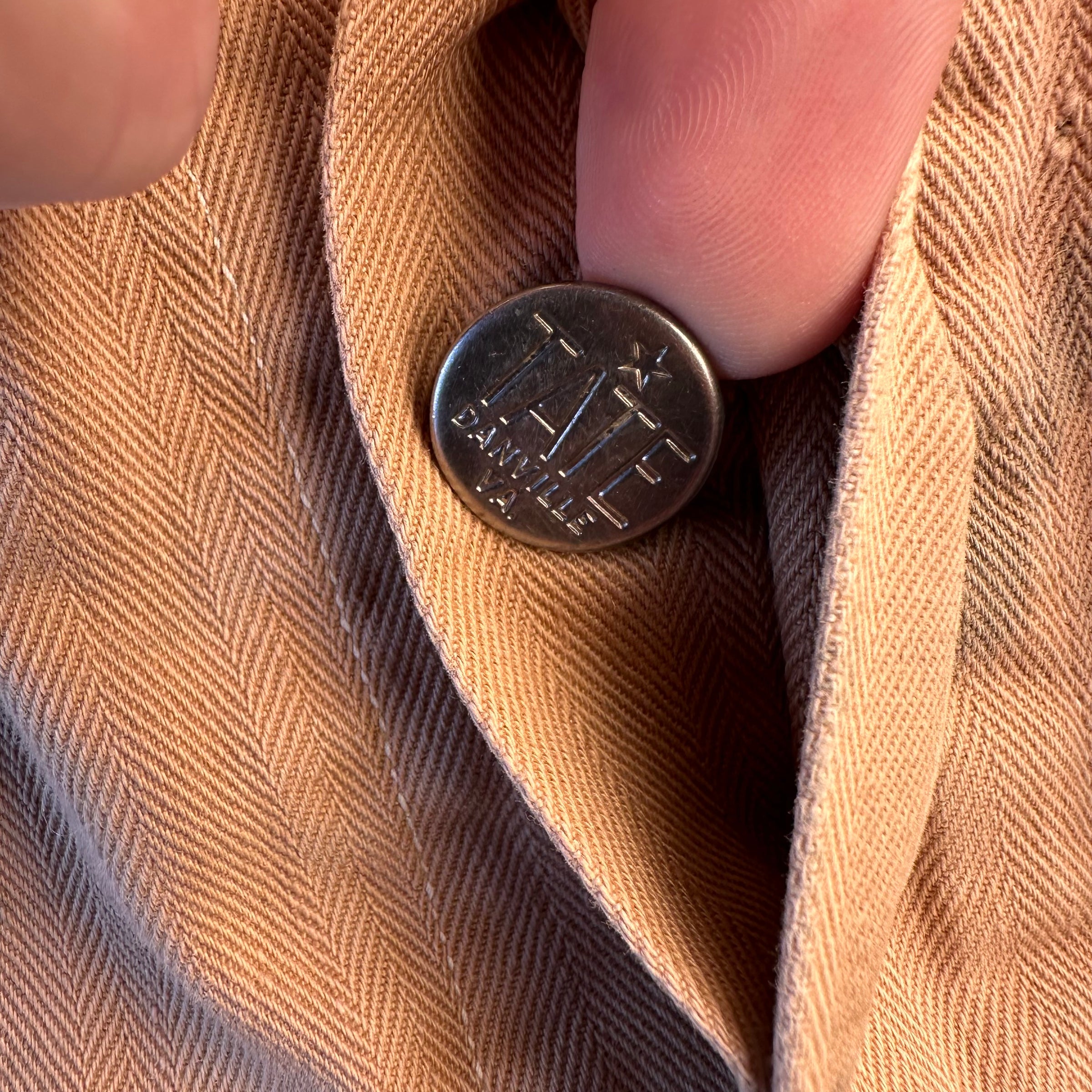 1940’s/50’s Tate MFG Embroidered HBT Gas Station Coveralls